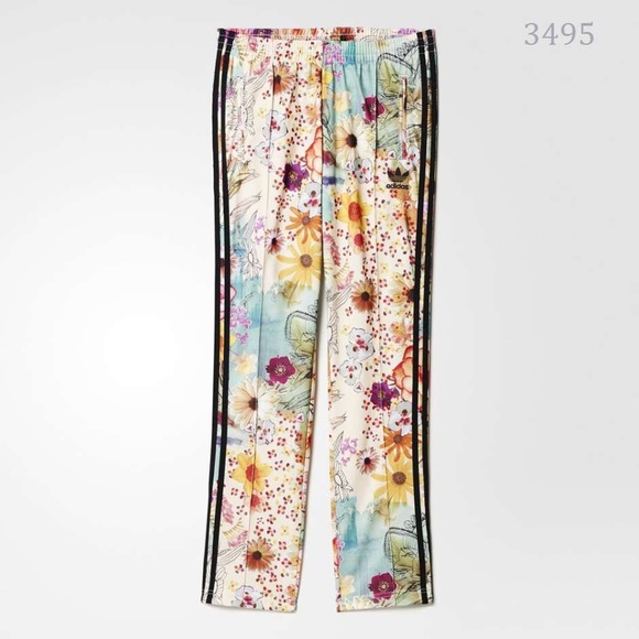 Adidas Firebird Floral Track Pants Multicolor - Picture 4 of 8